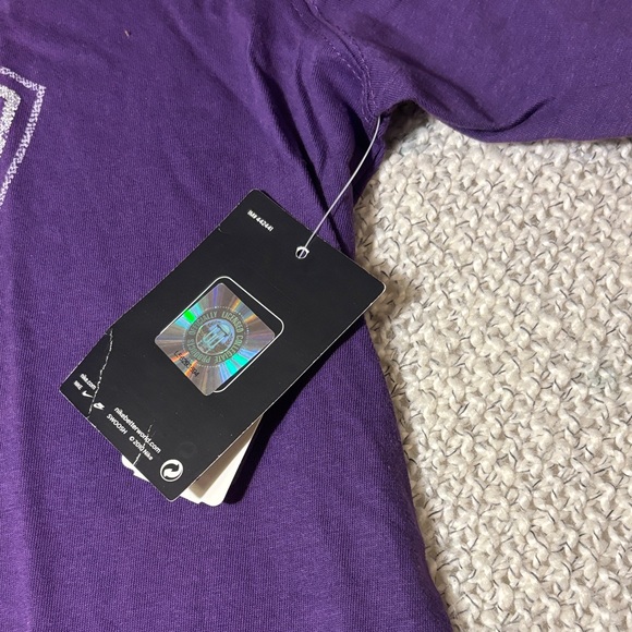 Nike KSU Kansas State University Wildcats Purple Short Sleeve Tee - Picture 4 of 9